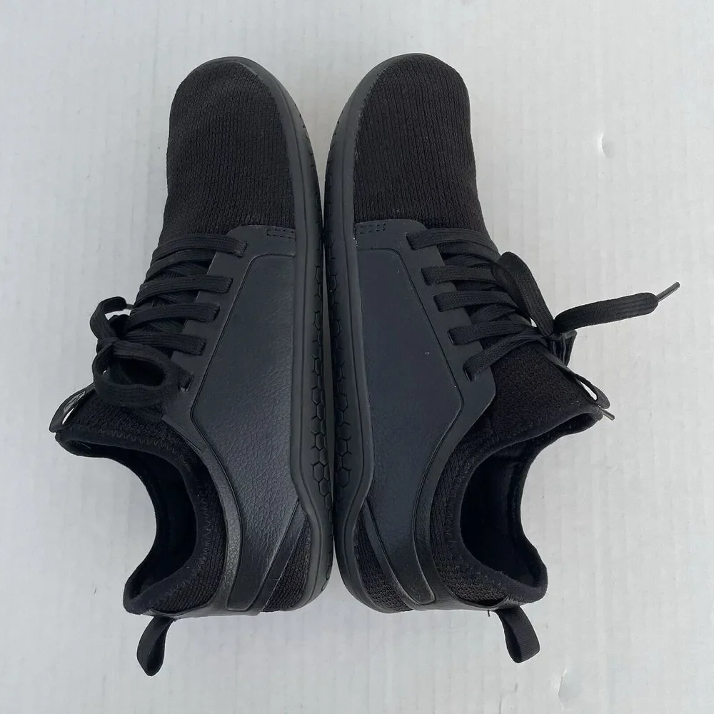 Vivobarefoot Womens Kasana Knit & Leather Black Minimalist Barefoot Shoes 8 EU39 - Picture 3 of 13